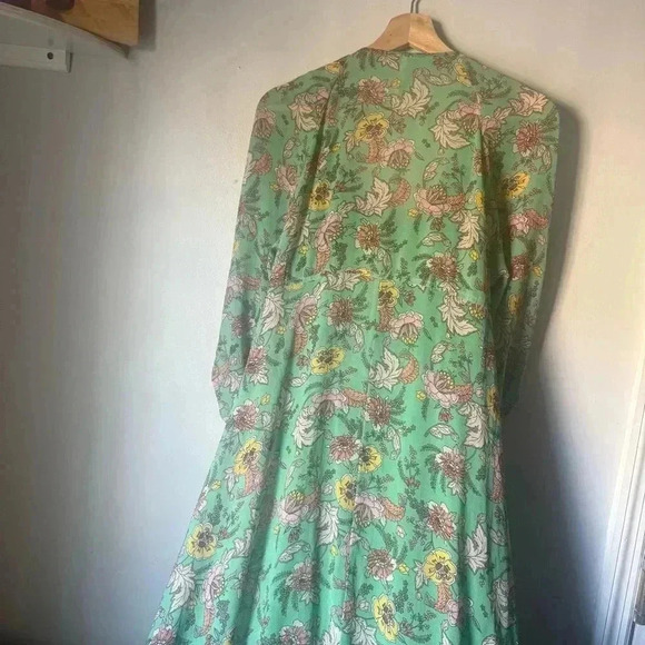 Free People Green Floral Maxi Dress - Picture 7 of 11